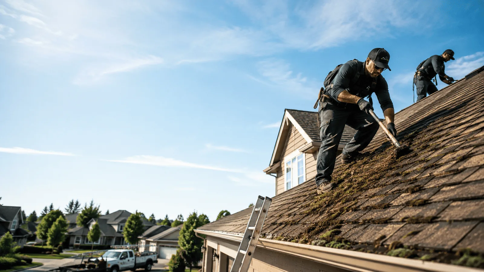 Roof Moss Removal in Center Junction, IA near me